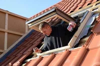 Pose de fenêtres de toit Velux à Germinon